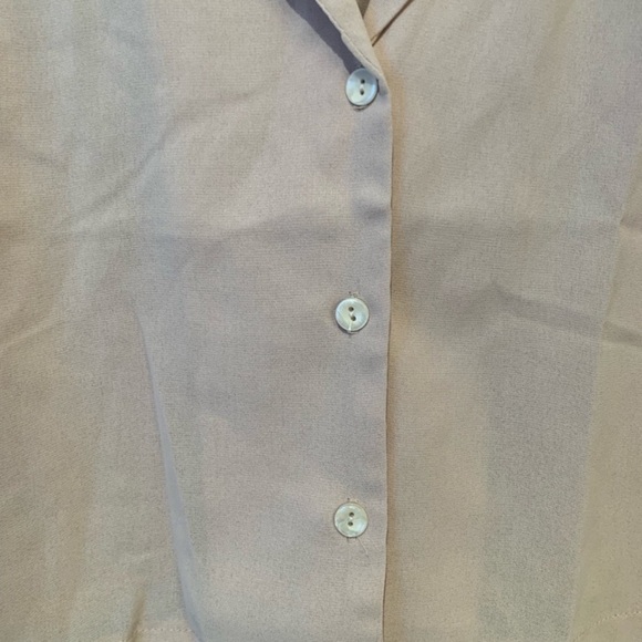 Cropped drop shoulder cropped blouse - Picture 5 of 7